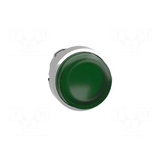 Switch: push-button | 22mm | Stabl.pos: 2 | green | IP66 | prominent