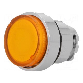 Switch: push-button | Stabl.pos: 1 | 22mm | orange | Illumin: ZBV6 | IP66