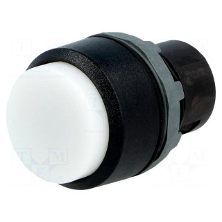 Switch: push-button | 22mm | Stabl.pos: 1 | white | none | IP66 | Pos: 2