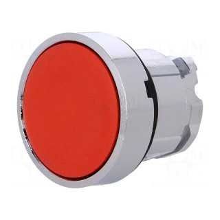 Switch: push-button | 22mm | Stabl.pos: 2 | red | none | IP66 | flat | Pos: 2