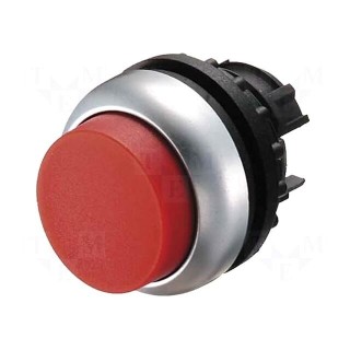 Switch: push-button | Stabl.pos: 1 | 22mm | red | IP67 | Pos: 2 | Ø22.5mm