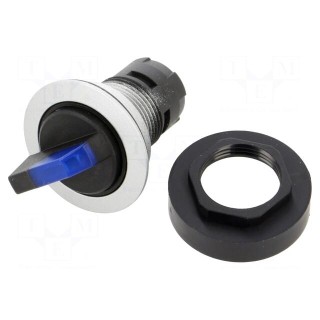 Switch: rotary | 22mm | Stabl.pos: 1 | depending on the holder | IP65