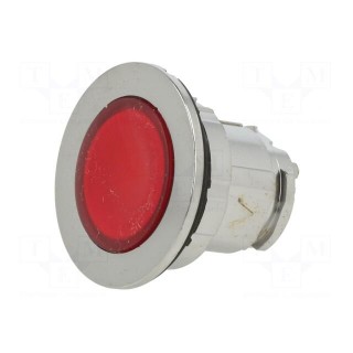 Switch: push-button | 30mm | Stabl.pos: 1 | red | ZBVB,ZBVG,ZBVJ,ZBVM