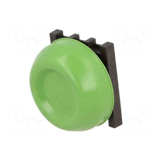 Switch: push-button | 30mm | Stabl.pos: 1 | green | none | IP66 | KP6