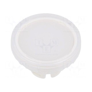 Actuator lens | 22mm | 84 | transparent | plastic