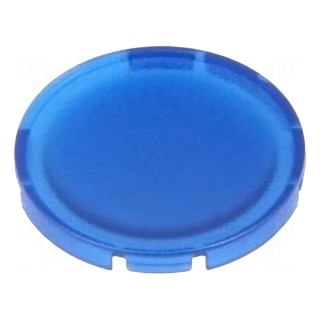 Actuator lens | 22mm | RMQ-Titan | blue
