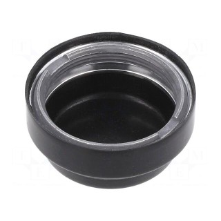 Actuator lens | 30mm | 9001K | Actuator colour: black