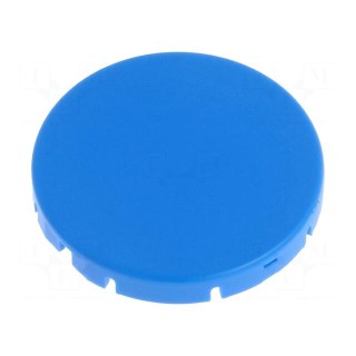 Actuator lens | RONTRON-R-JUWEL | blue | Ø19.7mm