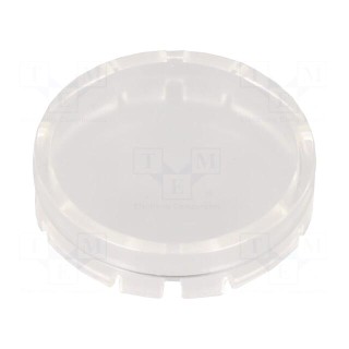Actuator lens | RONTRON-R-JUWEL | transparent | Ø19.7mm