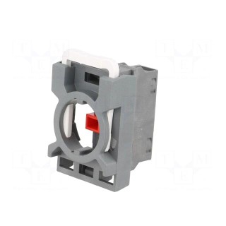 Contact block | 22mm | front fixing | Contacts: NC