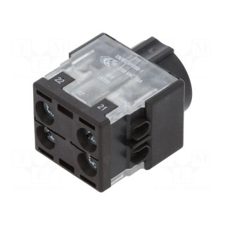 Contact block | 61 | -25÷55°C | Leads: connectors | Contacts: NC x2