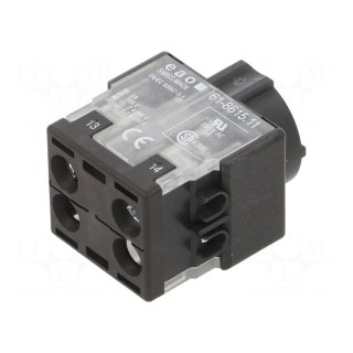 Contact block | 61 | -25÷55°C | Leads: connectors | Contacts: NO | 5A