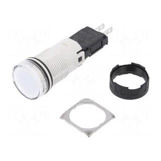 Control lamp | 16mm | Harmony XB6 | -25÷70°C | Illumin: LED | Ø16mm