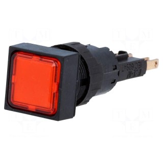 Control lamp | 16mm | RMQ-16 | -25÷70°C | Ø16.2mm | red
