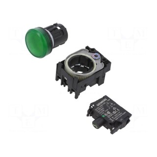 Control lamp | 22mm | -25÷70°C | Illumin: LED | Ø22mm | IP67 | 24VAC