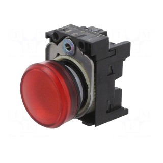 Control lamp | 22mm | -25÷70°C | Illumin: LED | Ø22mm | IP67 | 24VAC | red