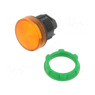 Control lamp | 22mm | Harmony XB5 | -25÷70°C | Ø22mm | IP66 | orange