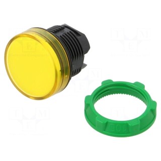 Control lamp | 22mm | Harmony XB5 | -25÷70°C | Ø22mm | IP66 | yellow