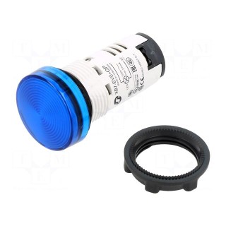 Control lamp | 22mm | Harmony XB7 | -25÷70°C | Illumin: LED | 120V | IP65