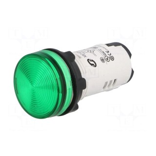 Control lamp | 22mm | Harmony XB7 | -25÷70°C | Illumin: LED 230VAC