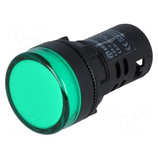 Control lamp | 22mm | L22 | -20÷60°C | Illumin: LED | 230V | Ø22.5mm | IP65