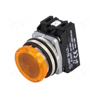 Control lamp | NEF30 | Illumin: LED | 24÷230VAC | Colour: yellow