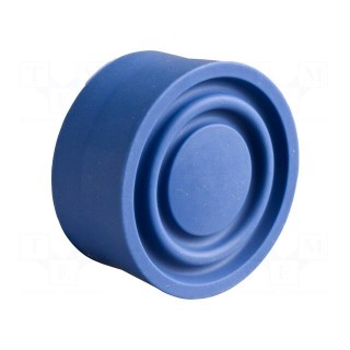 Cover | 22mm | Harmony XB4 | Actuator colour: blue