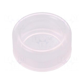Cover | 22mm | Harmony XB4 | Ø22mm | transparent | silicone