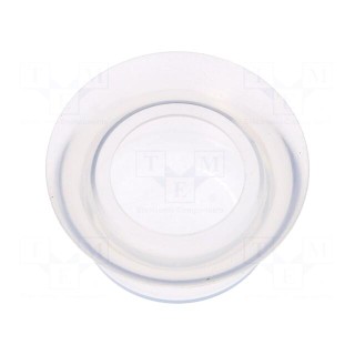 Cover | 22mm | Harmony XB4 | Ø22mm | transparent | silicone