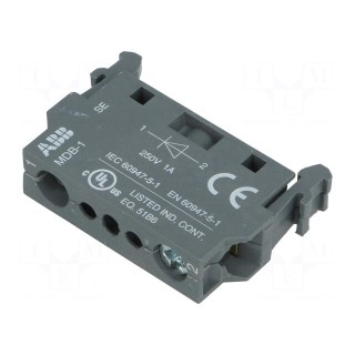 Diode module | 22mm | Works with: MLB,MLBL