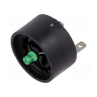 Illuminating unit | 84 | IP40 | Leads: connectors 2,8x0,8mm | 24VDC