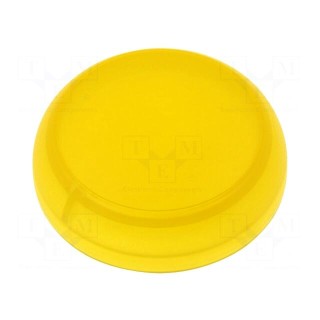Lamp lens | 22mm | RMQ-Titan | yellow