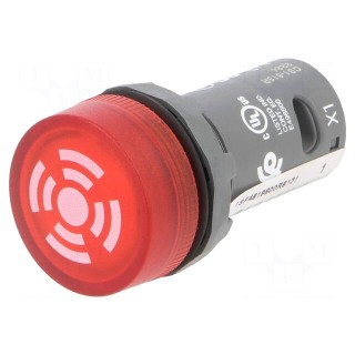 Light-sound signaller | 22mm | CB1 | Ø22.3mm | 230VAC | 70mA