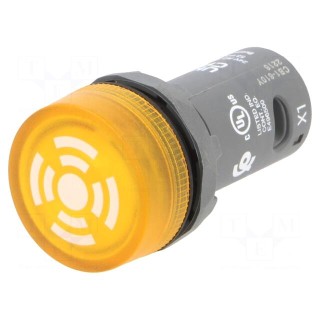 Light-sound signaller | 22mm | CB1 | Ø22.3mm | 24VAC | 24VDC | 53mA