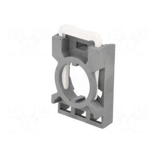 Mounting unit | 22mm | front fixing | for 3-contact elements