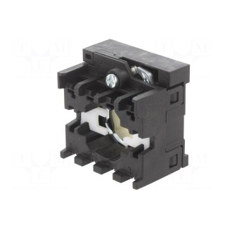 Mounting unit | 22mm | front fixing | for 4-contact elements