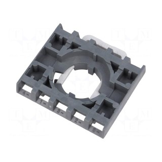 Mounting unit | 22mm | front fixing | for 5-contact elements
