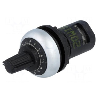 Potentiometer | 22mm | RMQ-Titan | -25÷70°C | Ø22.5mm | IP66 | 10kΩ