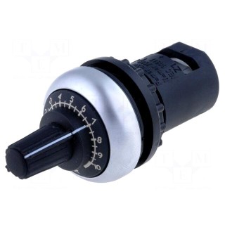 Potentiometer | 22mm | RMQ-Titan | -25÷70°C | Ø22.5mm | IP66 | 470kΩ