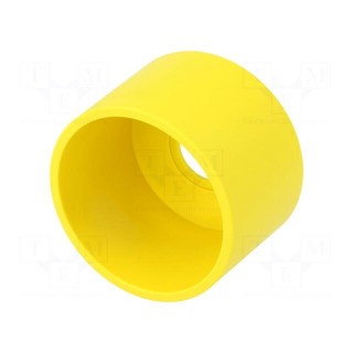 Protective cap | 45 | Ø75x47.5mm | plastic | Body: yellow