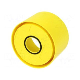 Protective cap | 45 | Ø75x47.5mm | plastic | Body: yellow