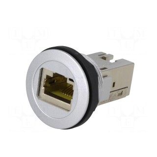 RJ45 socket | 22mm | har-port | -25÷70°C | Ø22.3mm | IP20