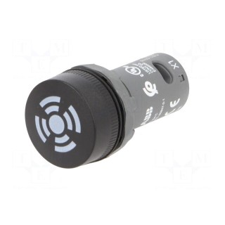 Sound signaller | 22mm | CB1 | Ø22.3mm | 24VAC | 24VDC | 48mA