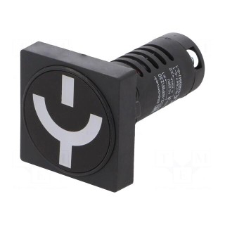 Switch position indicator | 22mm | PK22 | -25÷70°C | IP54 | 230VAC