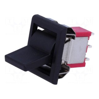 ROCKER | SP3T | Pos: 3 | ON-OFF-ON | 5A/125VAC | 5A/28VDC | black | none