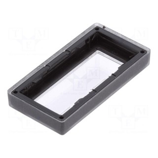 Switch accessories: cover | IP64 | Shape: rectangular | 37x19.2x11mm