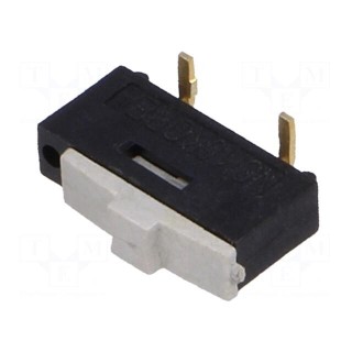 Switch: slide | Pos: 2 | 0.3A/24VDC | Mounting: SMT | 10x2.5x4.5mm