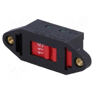 Switch: slide | Pos: 2 | DPDT | 12A/250VAC | ON-ON | Mounting: screw