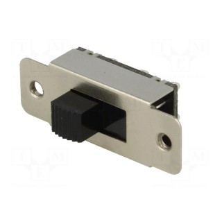 Switch: slide | Pos: 2 | DPDT | 1A/24VDC | ON-ON | Mounting: screw type