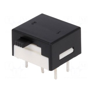 Switch: slide | Pos: 2 | DPDT | 3A/120VAC | 3A/28VDC | ON-ON | PCB,THT